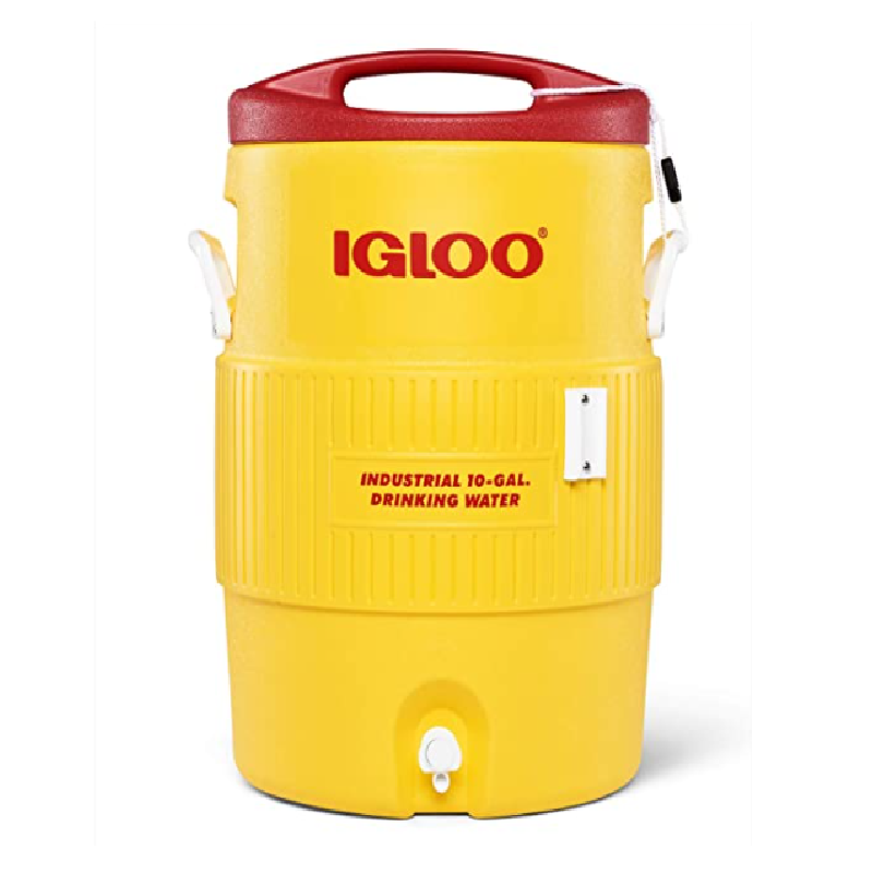 IGLOO 400 Series YELLOW WATER Cooler Jug 10 Gallons 4101
